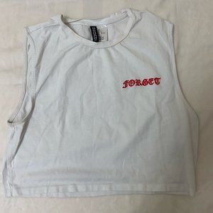 H&M White Tank Top